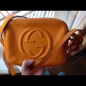 ❤️Sold❤️Authentic GUCCI Soho disco crossbody bag